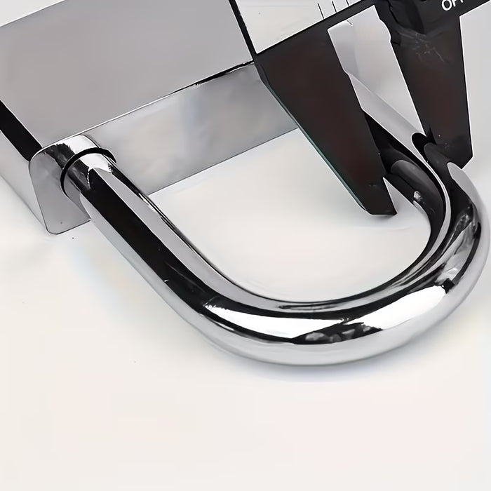1 Candado con 4 Llaves de Acero Inoxidable Cuadrado Anti-Robo