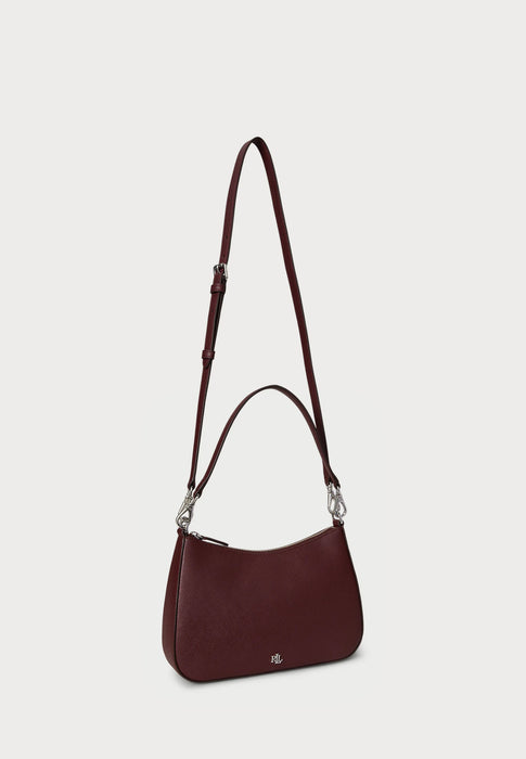Lauren Ralph Lauren Bolso de hombro danni de mano en color granate oscuro