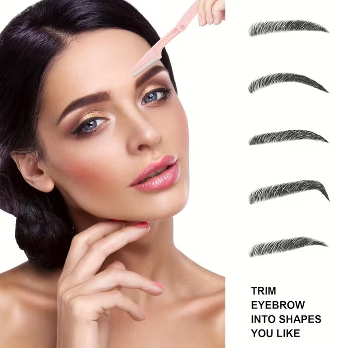 Máquina de afeitar cejas, portátil plegables de seguridad para mujer