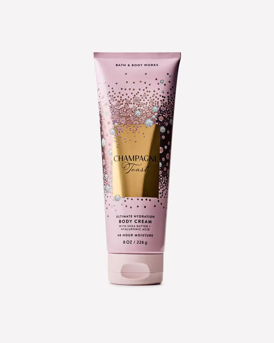 Bath & body works Crema corporal de máxima hidratación Champagne Toast 8oz
