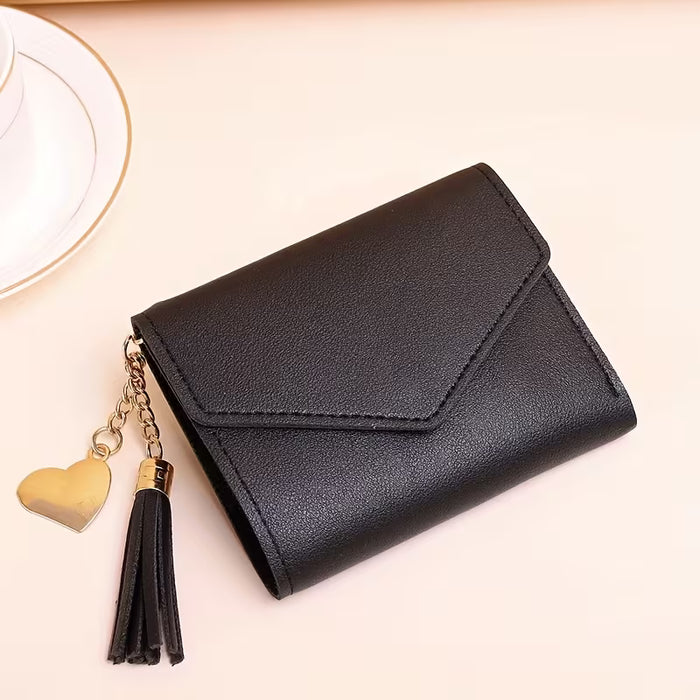 Cartera Corta para Mujeres Estilo Japonés y Coreano
