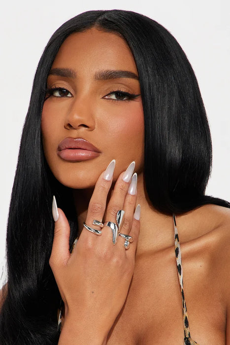 FASHIONNOVA Juego de 3 anillos Wonder