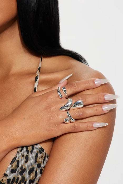 FASHIONNOVA Juego de 3 anillos Wonder