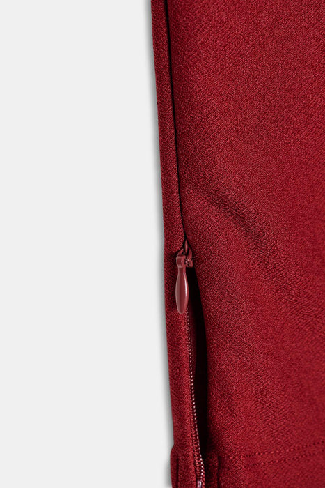 Zara Camiseta de crepé con cuello alto
