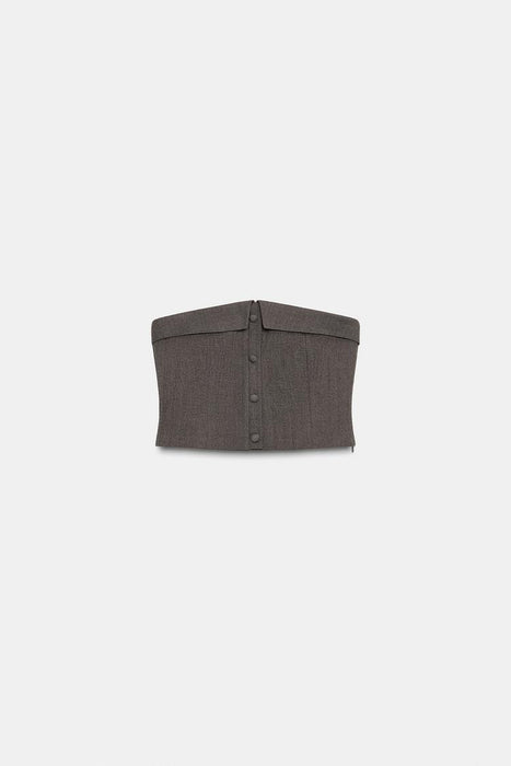 ZARA TOP BUSTIER CORSETERO