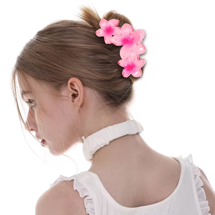 1pcs de pinza para el pelo de plumeria, accesorios para el pelo
