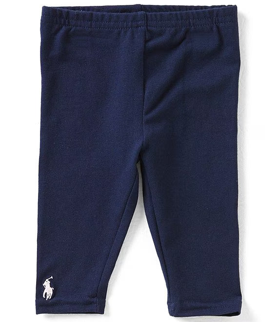 Ralph Lauren Leggings lisos para bebé niña