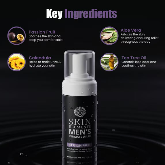 Skin Elements Gel íntimo para hombres con maracuyá (120 ml)
