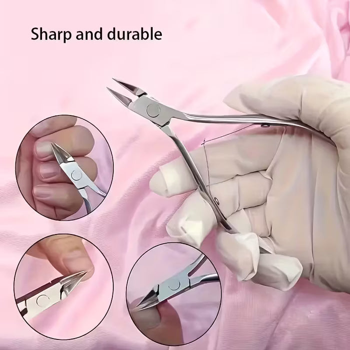 1 pieza de Cortaúñas de Acero Inoxidable, Cortaúñas para Uñas de los Pies