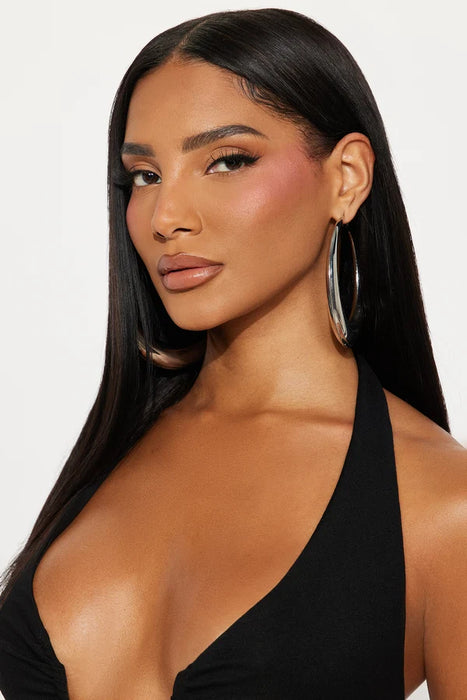 FASHIONNOVA Pendientes de aro extragrandes Catalina