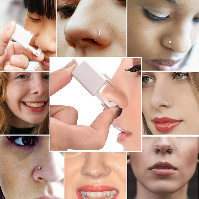 Set de 7 piezas para perforación nasal