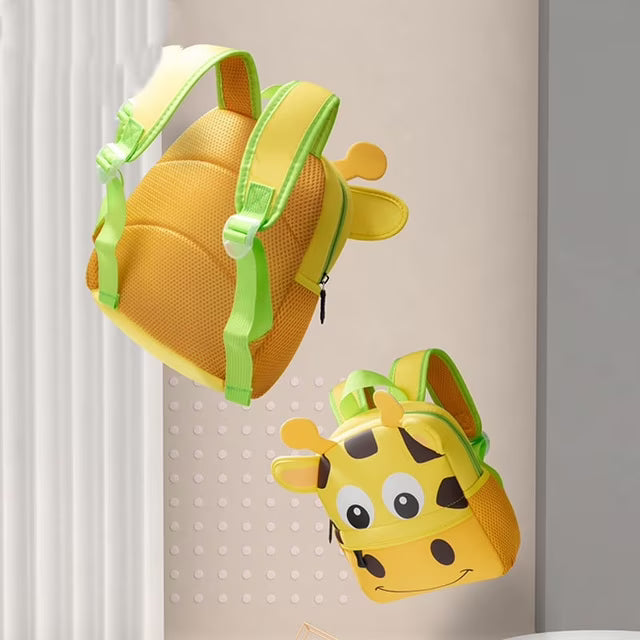 SHEIN Mochila para niños pequeños Mochilas de animales del zoológico