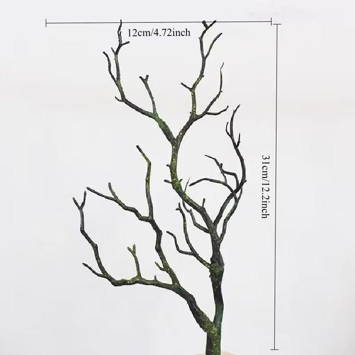 1 Pcs de Ramas de astas de ciervo sintéticas - Versátiles tallos de plantas artificiales