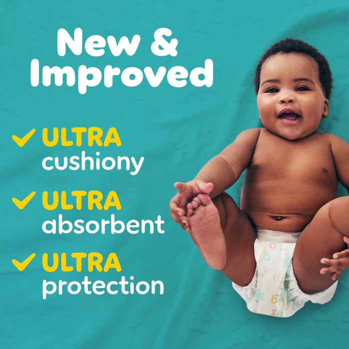 Pampers Pañales Baby Dry Talla 1, 120 unidades