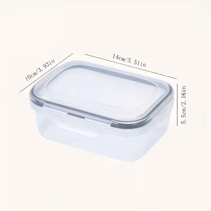 1 Contenedor para almacenar alimentos frescos, caja de almacenamiento para refrigerador de 450ml