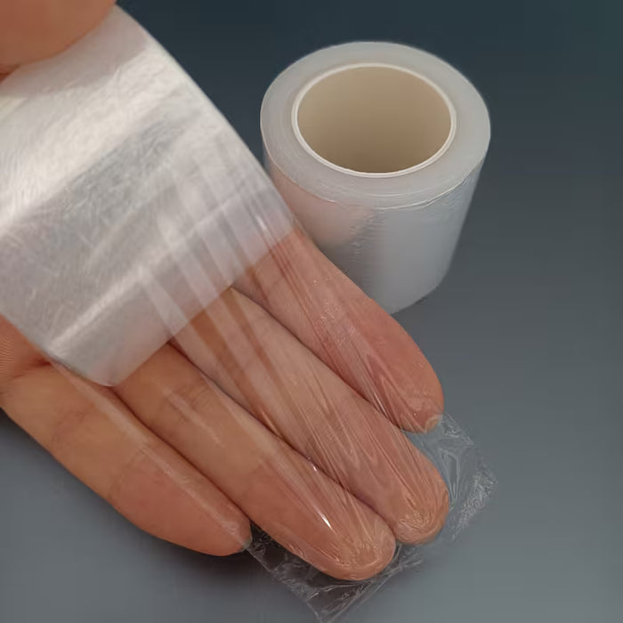 1 Rollo Película de Barrera para Tatuaje de Cejas y Labios - Película Elástica Transparente