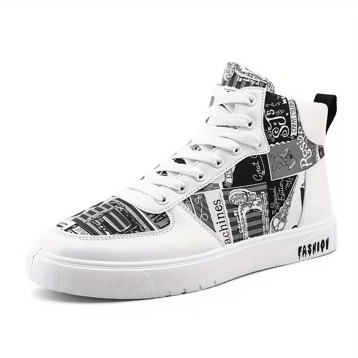 Zapatillas De Moda De Alta Calidad Para Hombre Con Cordones