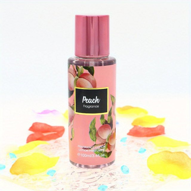 Perfume en spray para mujer, aroma de melocotón refrescante y duradero