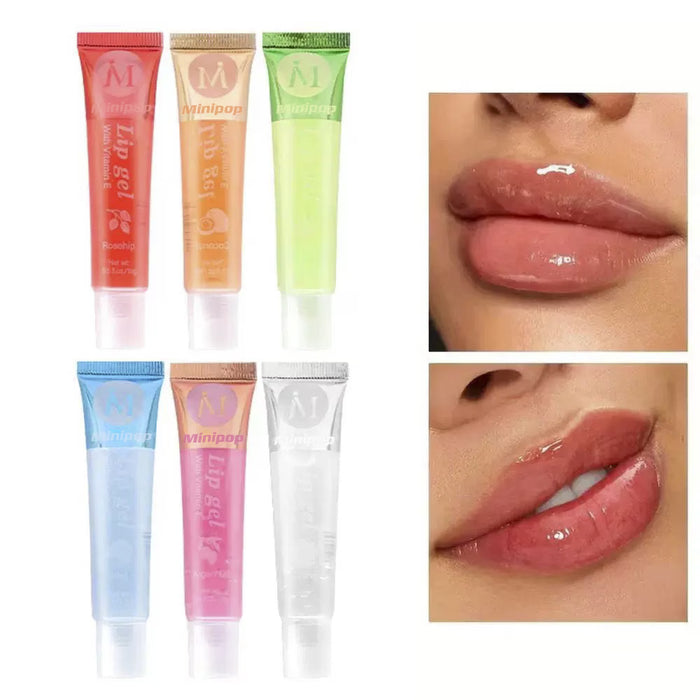 1 pieza de gel hidratante para labios con vitamina e