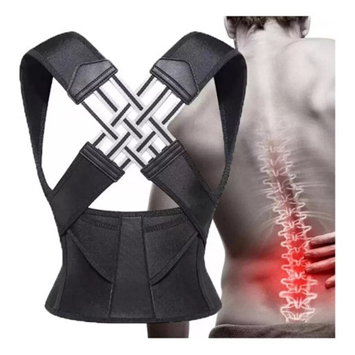 Chaleco corrector de postura para la columna cervical, ajustable
