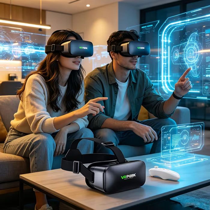 Gafas de realidad virtual con montura para la cabeza