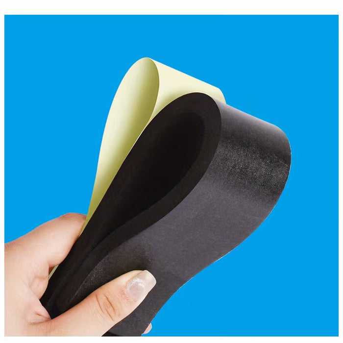 1 Rollo de 40MM de ancho y 2M de largo Tira de sellado para puertas y ventanas con múltiples especificaciones