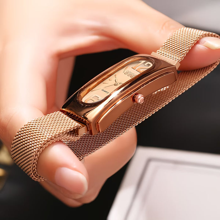 Reloj de pulsera de cuarzo de moda moderno y exquisito