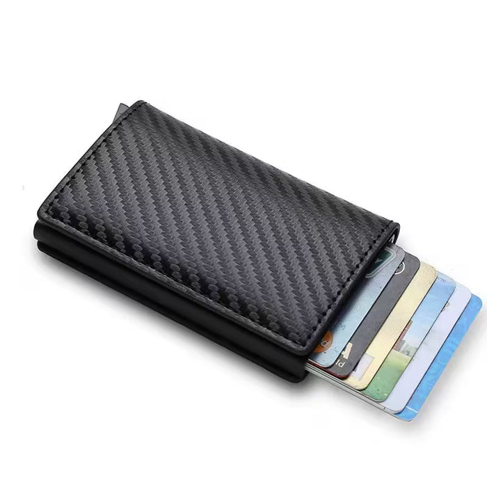 Portatarjetas Práctico: Funda de Aleación de Aluminio Ultrafina Antirrobo con RFID