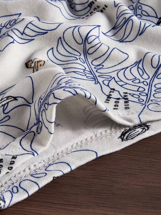 Set de 10 Calzoncillos de Hombre Elásticos con Corte Plano y Estampados Variados