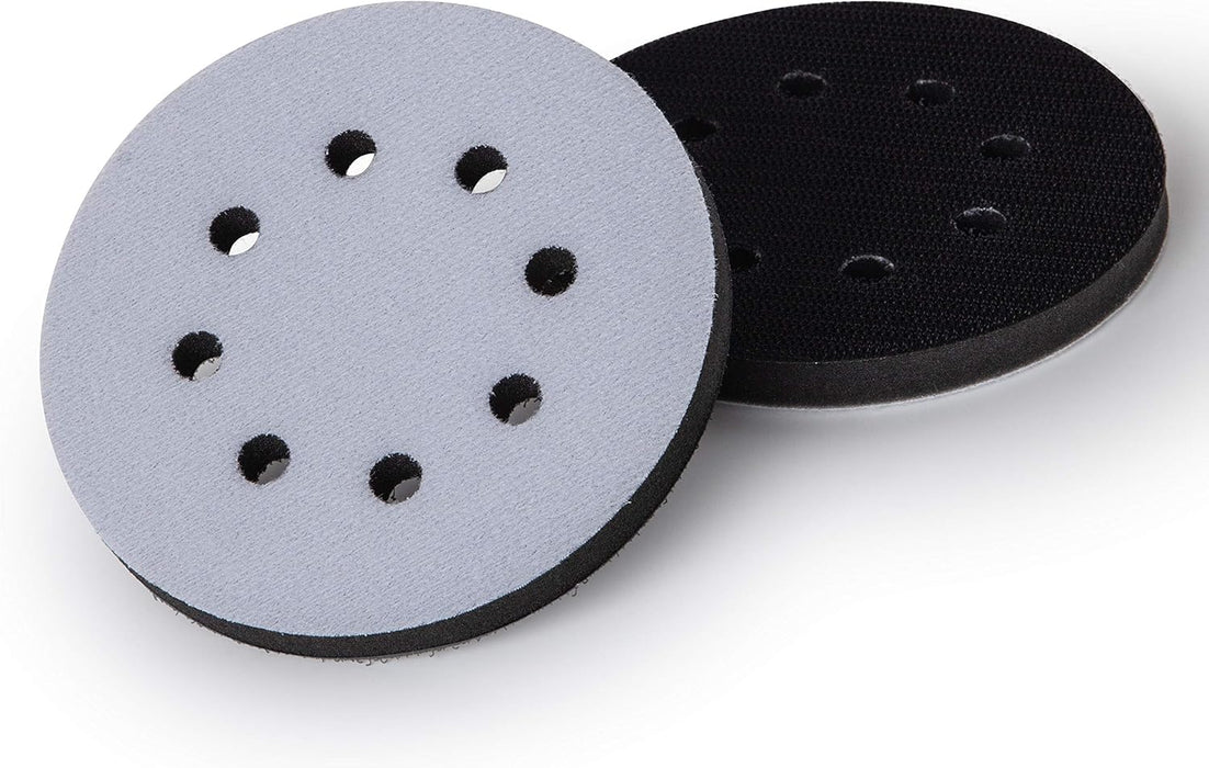 1 Almohadilla de soporte para discos de lijado con velcro y 8 orificios de 5" para máquinas pulidoras y lijadoras - Quierox - Tienda Online