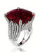 1 Anillo de circonita cúbica de moda, joyería de mujer para bodas - Quierox - Tienda Online