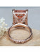 1 anillo de compromiso para mujer, de aleación decorado con circonita cúbica de lujo - Quierox - Tienda Online