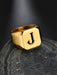 1 anillo decorativo con letras para hombre, ideal como regalo de joyería y para fiestas. - Quierox - Tienda Online