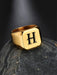1 anillo decorativo con letras para hombre, ideal como regalo de joyería y para fiestas. - Quierox - Tienda Online