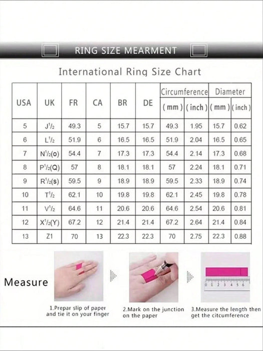 1 Anillo elegante de circonita cúbica para mujer, ideal para bodas - Quierox - Tienda Online