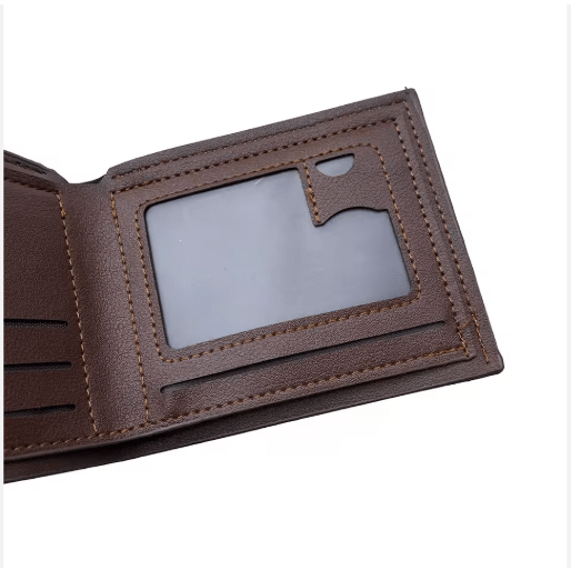 1 Billetera clásica de hombre para negocios y uso casual, con ranura para tarjeta de conducir - Quierox - Tienda Online