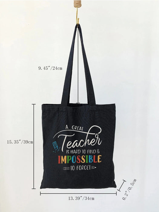 1 Bolso Sencillo, Ámalos, Enséñales, Míralos Crecer - Bolso Organizador para Maestras - Quierox - Tienda Online