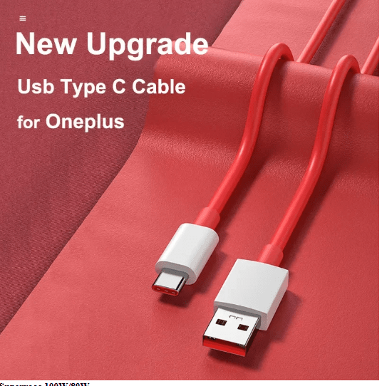 1 Cable original Supervooc Warp USB tipo C de 100 W (8 A) para celular - Quierox - Tienda Online