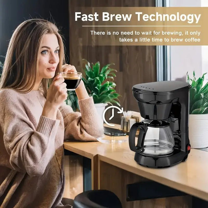 1 Cafetera de Goteo Automática sokany | Cafetera de goteo estilo americano de 750ml - Quierox - Tienda Online