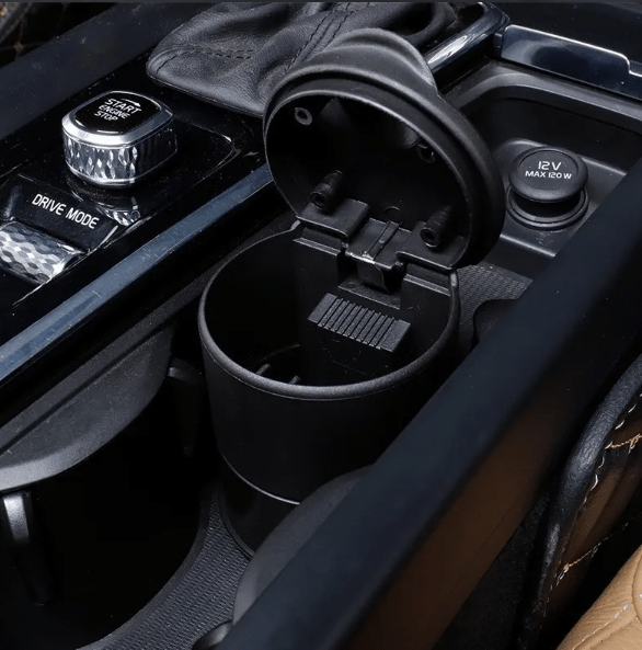 1 cenicero para coche nuevo, para guardar monedas, basura, cigarros, tamaño universal - Quierox - Tienda Online