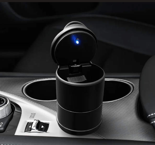 1 cenicero para coche nuevo, para guardar monedas, basura, cigarros, tamaño universal - Quierox - Tienda Online