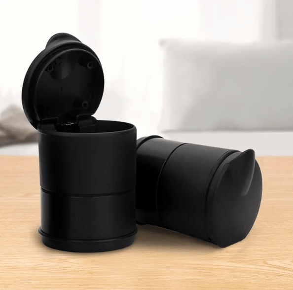 1 cenicero para coche nuevo, para guardar monedas, basura, cigarros, tamaño universal - Quierox - Tienda Online