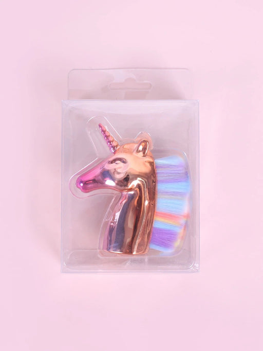 1 cepillo de unicornio de color arcoíris para mujeres y niñas. - Quierox - Tienda Online