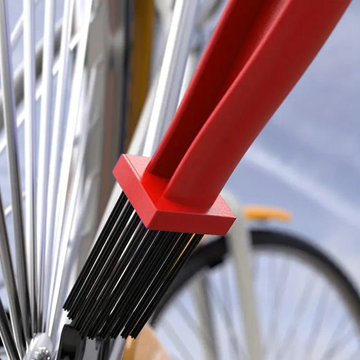 1 cepillo rojo para cadena de bicicleta - Quierox - Tienda Online