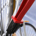 1 cepillo rojo para cadena de bicicleta - Quierox - Tienda Online