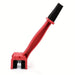 1 cepillo rojo para cadena de bicicleta - Quierox - Tienda Online