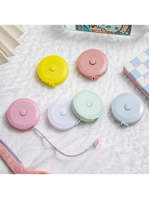 1 Cinta métrica automática retractil Macaron, cinta métrica flexible mini para medición de ropa - Quierox - Tienda Online