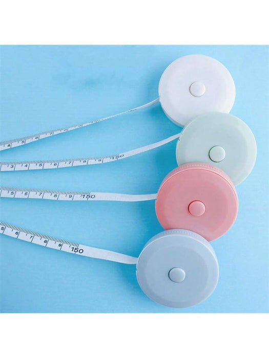 1 Cinta métrica automática retractil Macaron, cinta métrica flexible mini para medición de ropa - Quierox - Tienda Online