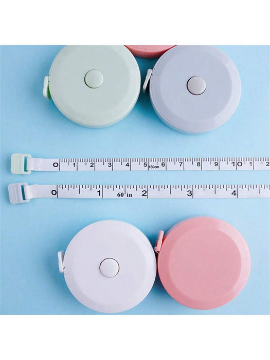 1 Cinta métrica automática retractil Macaron, cinta métrica flexible mini para medición de ropa - Quierox - Tienda Online