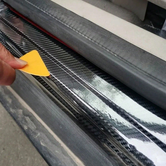 1 Cinta protectora de borde de puerta de coche de nanofibra de carbono 3D 7*300cm - Quierox - Tienda Online